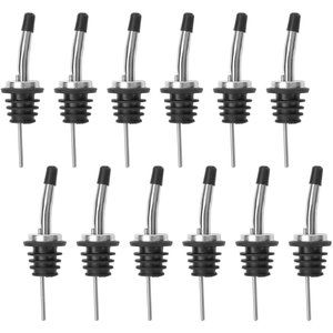 Aozita Classic Bottle Pourers With Rubber Dust Caps 12 pack NEW
